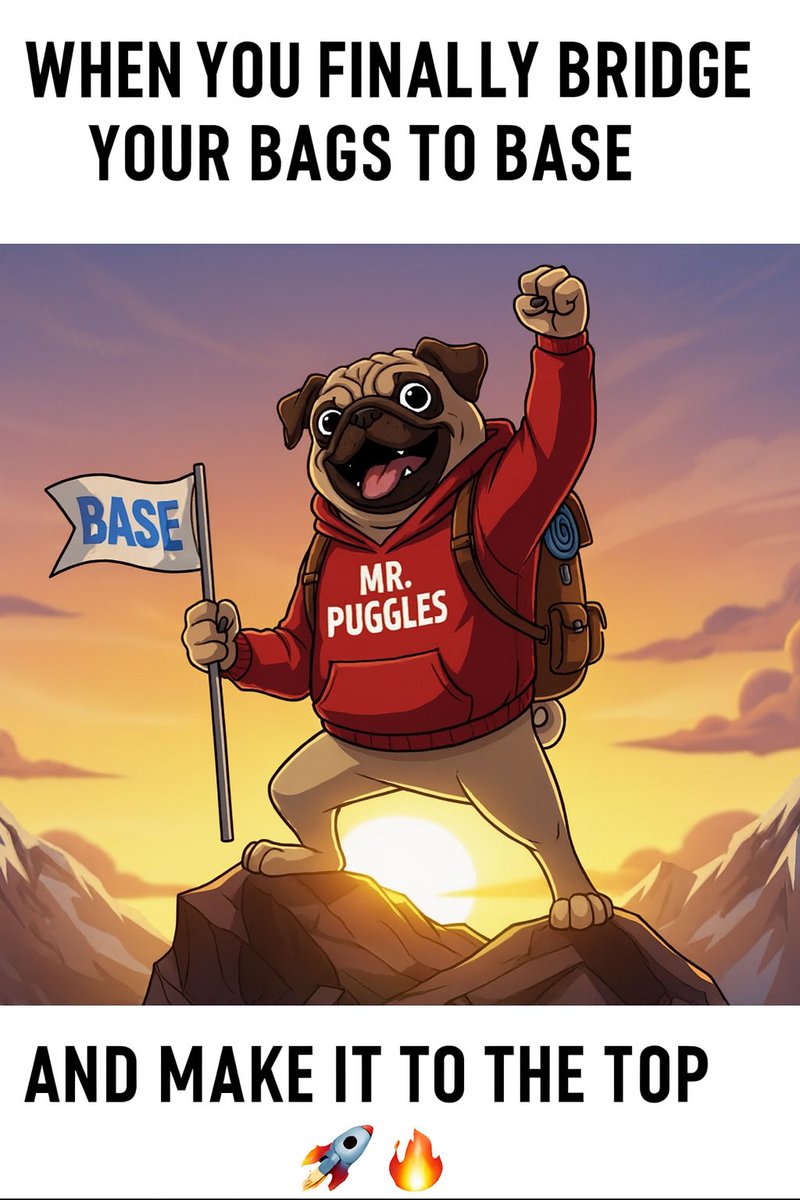 RindiPutri86617's tweet image. #puggles is currently enjoying a boom with strong and enthusiastic support from a very strong community.

And soon, a new era of memecoin will be ushered in by #puggles, the dog from Chainbase #memecoin @Mrpuggles