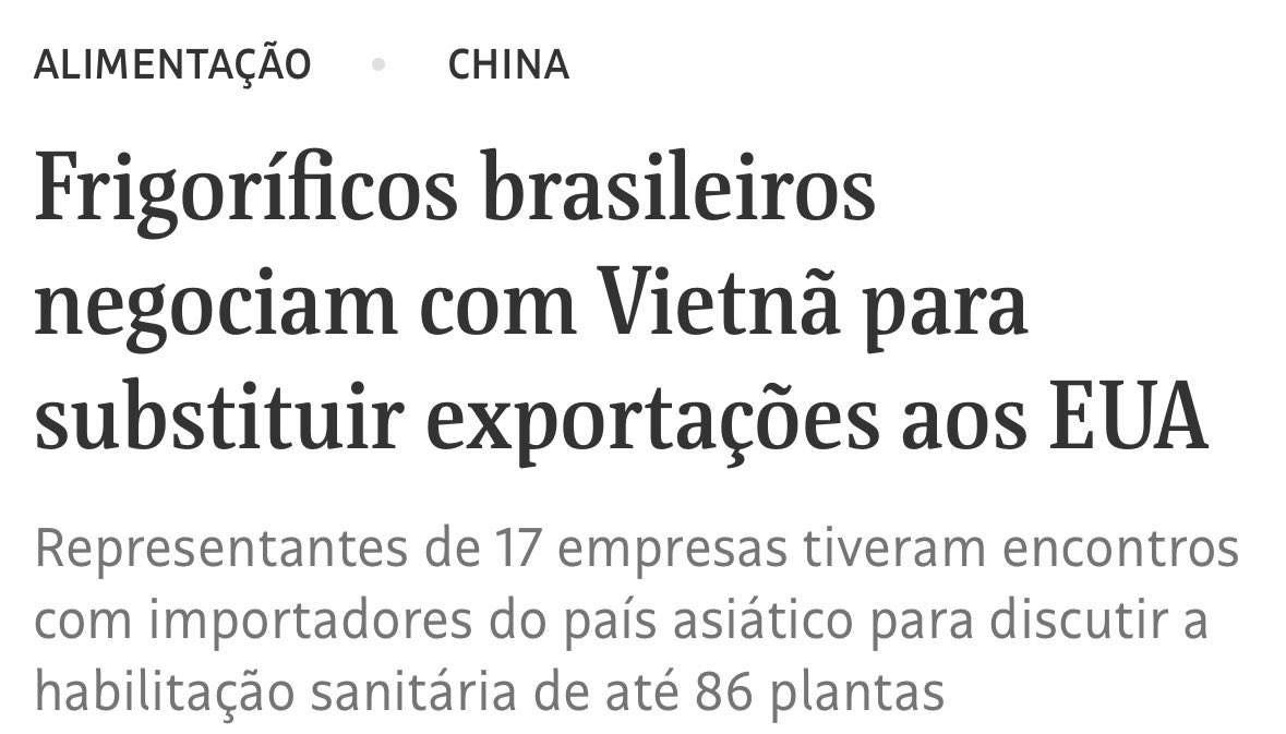 Enquanto setores extremistas preferem que o país perca oportunidades, o governo  Lula trabalha por acordos que beneficiam a economia brasileira, 👇