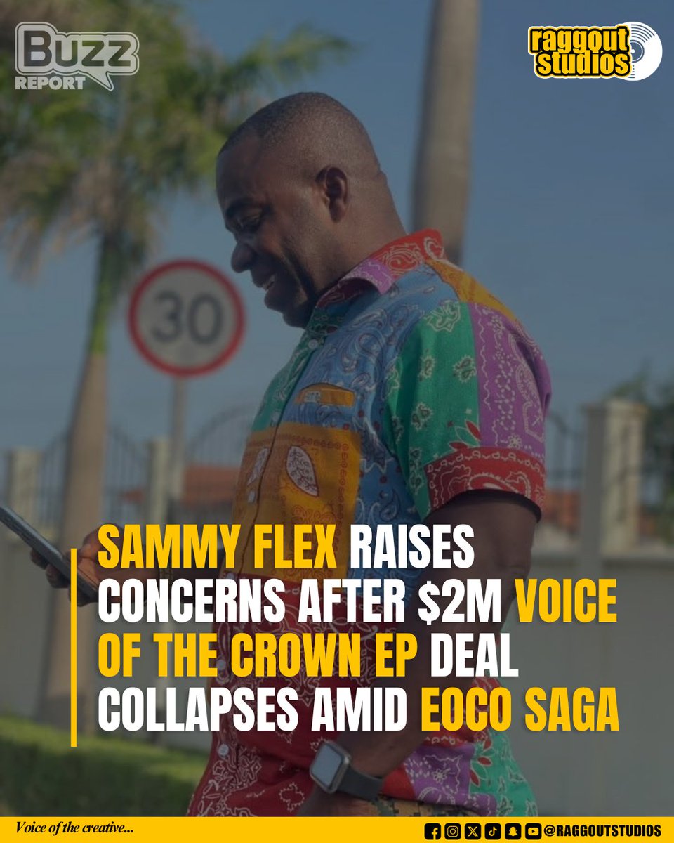 raggoutstudios's tweet photo. The EOCO controversy surrounding Shatta Wale is now affecting business deals.
Shatta’s PR &amp; Media Manager, Sammy Flex, took to social media to express his worry:

#Eoco #SammyFlex #Shattawale https://t.co/pXbdg74C8v