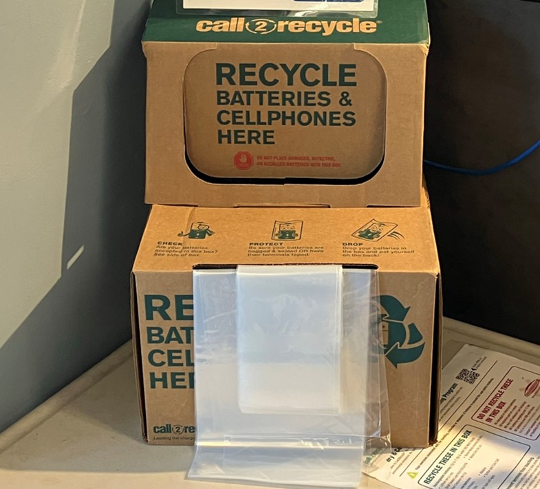 Since 2023, the City of Mercer Island has offered a free battery recycling service at the MI Thirft shop, and we've collected 2 tons, which we’re proud to have kept out of landfills. For safety, please tape or bag your batteries. More safety tips here: call2recycle.org/safety-and-shi…