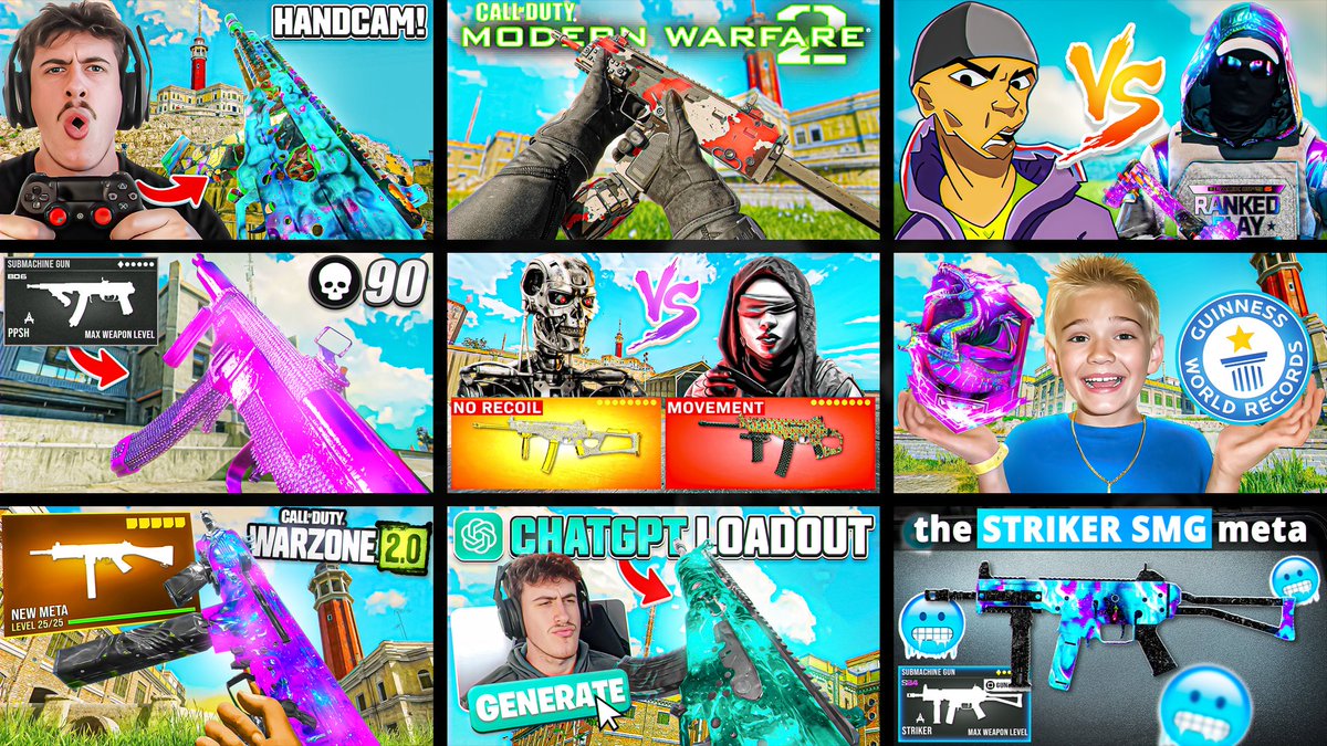 Recent Thumbnails (26) 🖌️

• 3x clean gun
• 3x facecam
• 2x VS
• 1x briefcase

Let me know what you think! - DMs always open for commissions. 📨

Thumbnail Assets - payhip.com/s3mtx