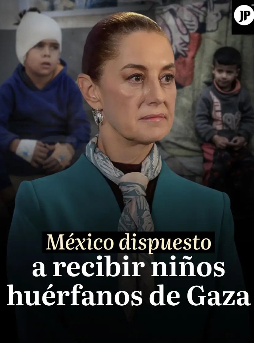México abre sus brazos a Gaza.