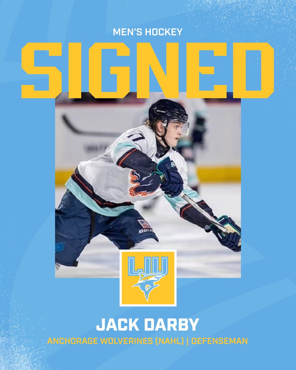 Welcome to Long Island, Jack Darby! Jack joins us as a Freshman and will wear #7 as a shark.🦈