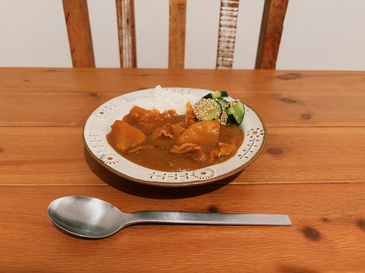 先週のカレー