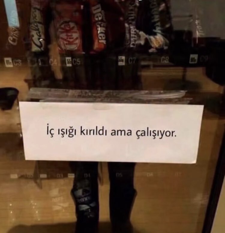 Üzülme otomat kardeş. bizim de öyle.