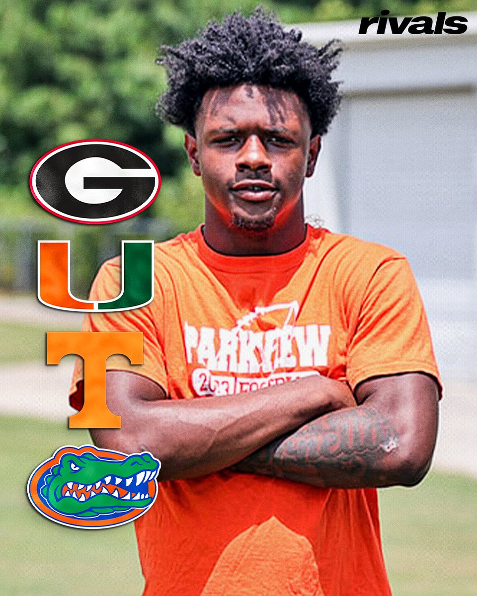 On3 Recruits (@on3recruits) on Twitter photo Several ACC and SEC programs are high on 2027 4-star safety KJ Caldwell's list, per <a href="/ChadSimmons_/">ChadSimmons</a> 👀
Read: on3.com/rivals/news/to… Several ACC and SEC programs are high on 2027 4-star safety KJ Caldwell's list, per <a href="/ChadSimmons_/">ChadSimmons</a> 👀
Read: on3.com/rivals/news/to…