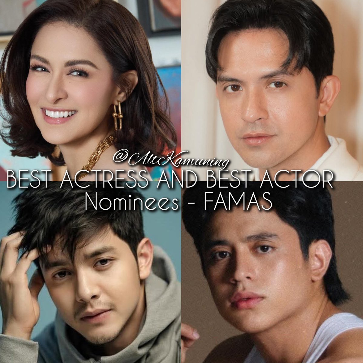 AltKamuning's tweet image. KAPUSO FORCE

Once again, pinatunayan ng GMA PICTURES na sila na ang STANDARD pagdating sa film making. Grabe ang buhos ng nominations para sa Green Bones at Balota.

Jusko mukhang makakagrandslam ang DenYan. At mukhang may chance si Will sa BSA. Pasabog yan if ever! KLK! 👑✨️