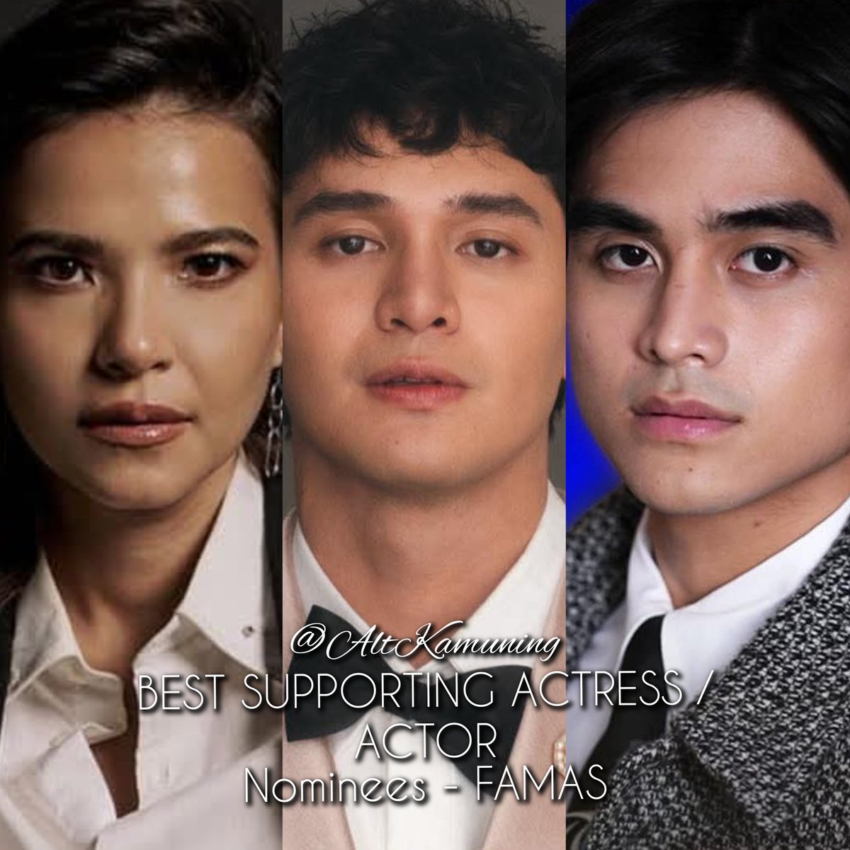 AltKamuning's tweet image. KAPUSO FORCE

Once again, pinatunayan ng GMA PICTURES na sila na ang STANDARD pagdating sa film making. Grabe ang buhos ng nominations para sa Green Bones at Balota.

Jusko mukhang makakagrandslam ang DenYan. At mukhang may chance si Will sa BSA. Pasabog yan if ever! KLK! 👑✨️