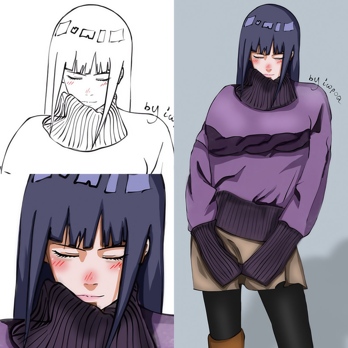 ilopoqq's tweet photo. 🍂🍂🍂 

#日向ヒナタ #HINATA #HinataHyuga https://t.co/FooEDQEReY
