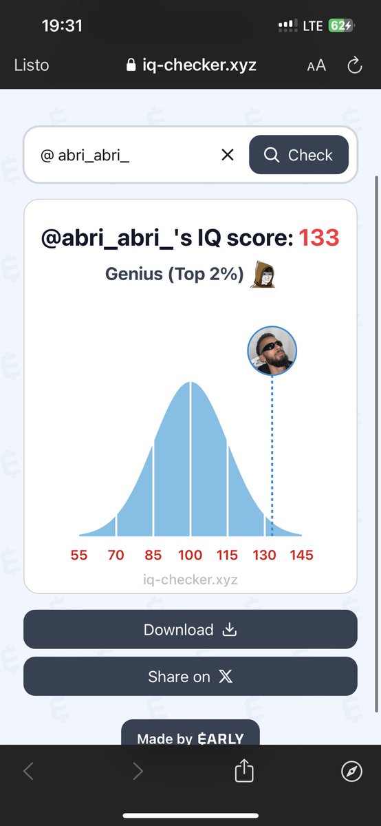 Claramente soy un genio