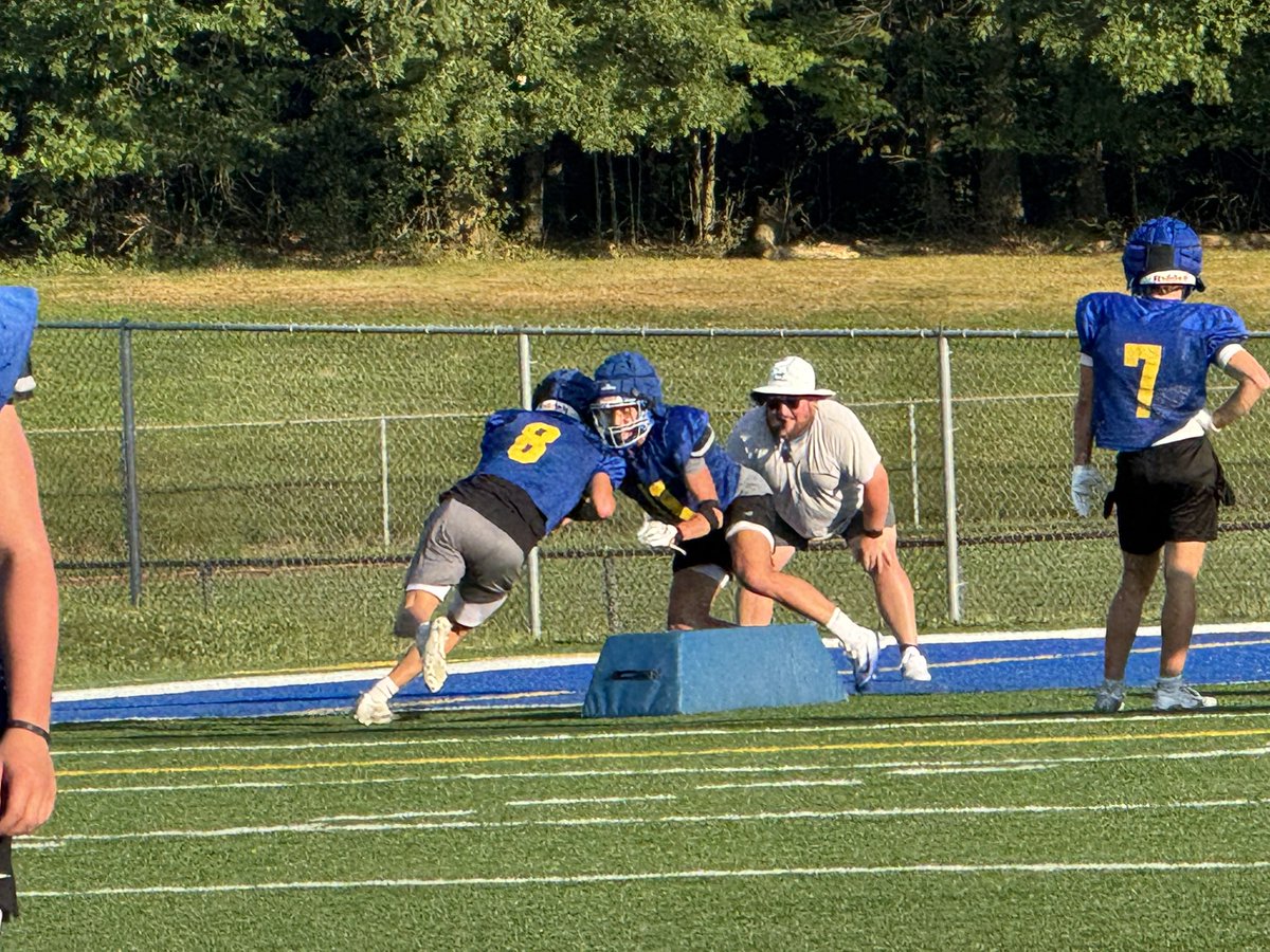 ETNreisenweber's tweet photo. Camp 27 is at Greenville! The Trojans are definitely a team to watch in 1A. https://t.co/TpUdjbimCM