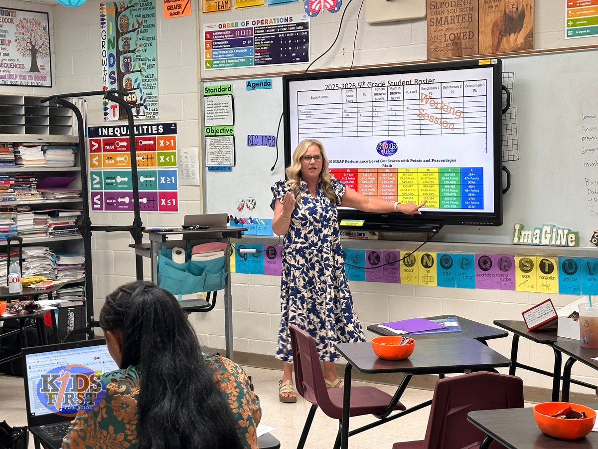 K1Education's tweet image. 📊🔍 Smith County School District teachers kicked off the school year by diving deep into their math and ELA data alongside #KidsFirst coaches! 💙🧡
Empowered by data. Driven by impact.
#KidsFirstAlways #DataDrivenInstruction #ELA #MathSuccess
