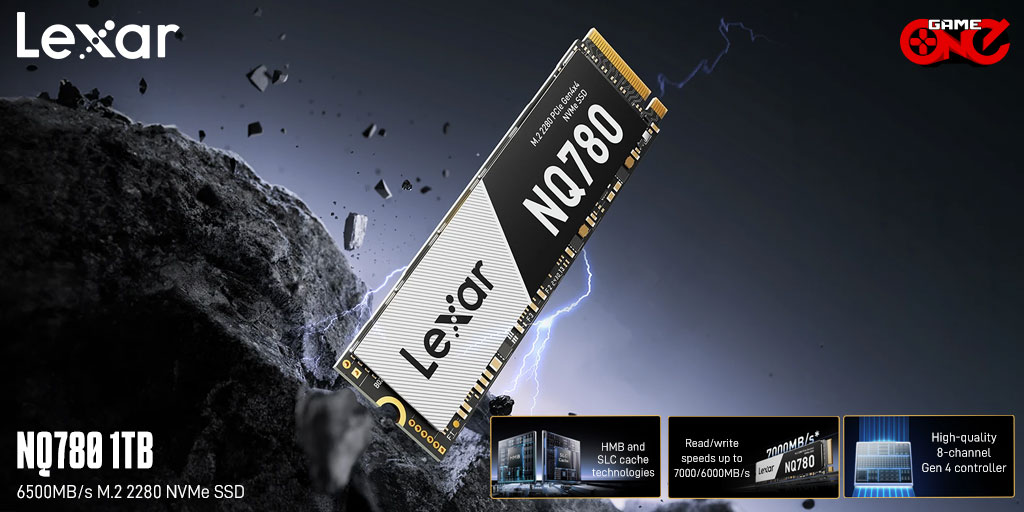 gameoneph's tweet image. Upgrade work and play with the Lexar 1TB NQ780 SSD. Enjoy super fast speeds up to 7000/6000MB/s for quick game loads and fast startups.

🛒Shop Now: bit.ly/3IEYizO

#LexarSSD #Lexar #NVMeSSD #gamingssd #pcupgrade #Gen4ssd #gameoneph