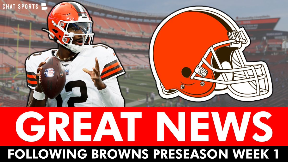 Today I talked about the great news that Browns fans got on Shedeur Sanders before the preseason game against the Eagles. 

Check out what I had to say on this Browns Report YouTube video! youtube.com/watch?v=Z0BAKj…

<a href="/ChatSports/">Chat Sports</a>