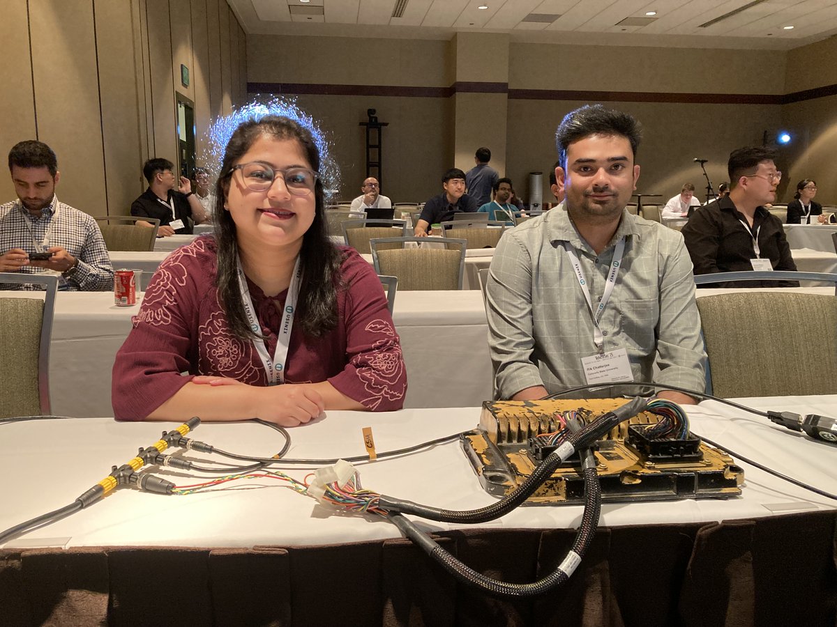 The first tutorial is going on!

Hands-On Exploration of J1939 and NMEA 2000 Networks and Their Security Flaws

Jeremy Daily and Rik Chatterjee, Colorado State University

usenix.org/conference/veh…