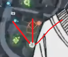 The flick into the wall at 0:13 completely misses the enemy btw

Not much of a lock on if you ask me. The screenshot is taken from the exact frame the flick hits it's farthest left point