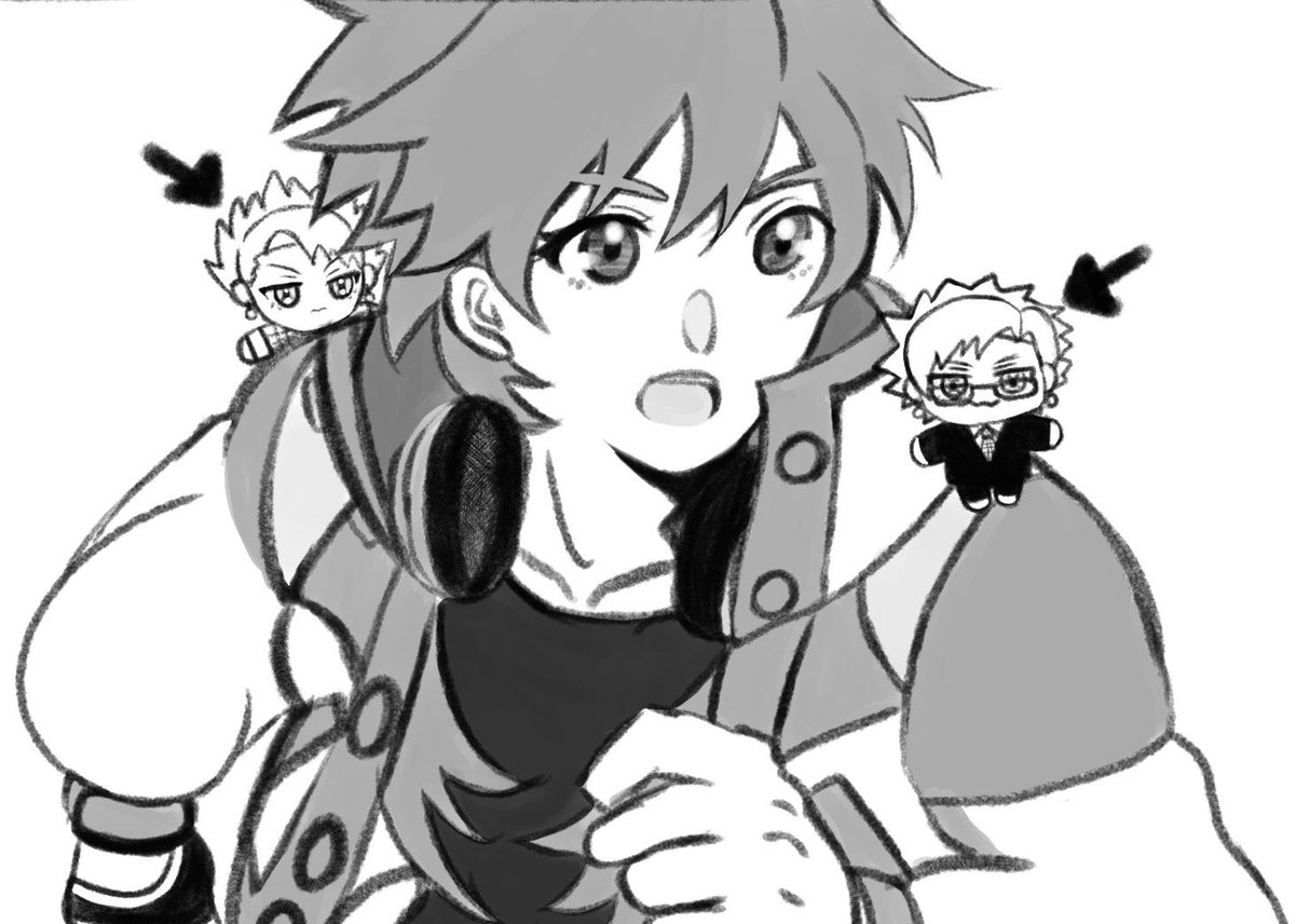 黒幕降臨の図（原稿後あと3ページ）