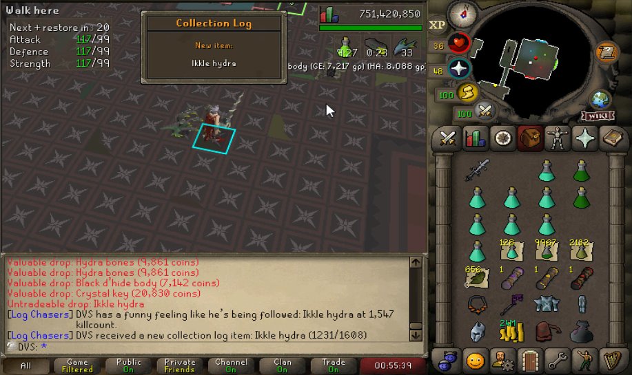Pet #27 on the UIM:  

Ikkle hydra on 1,547 KC.