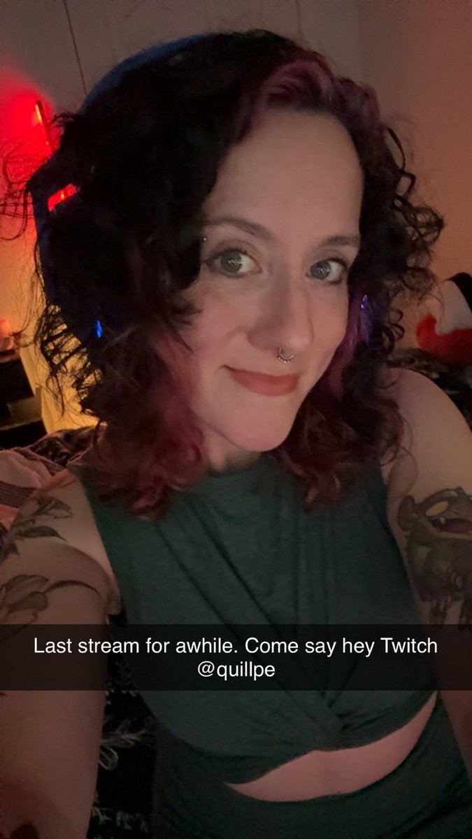 Last stream for awhile. Come say hi
