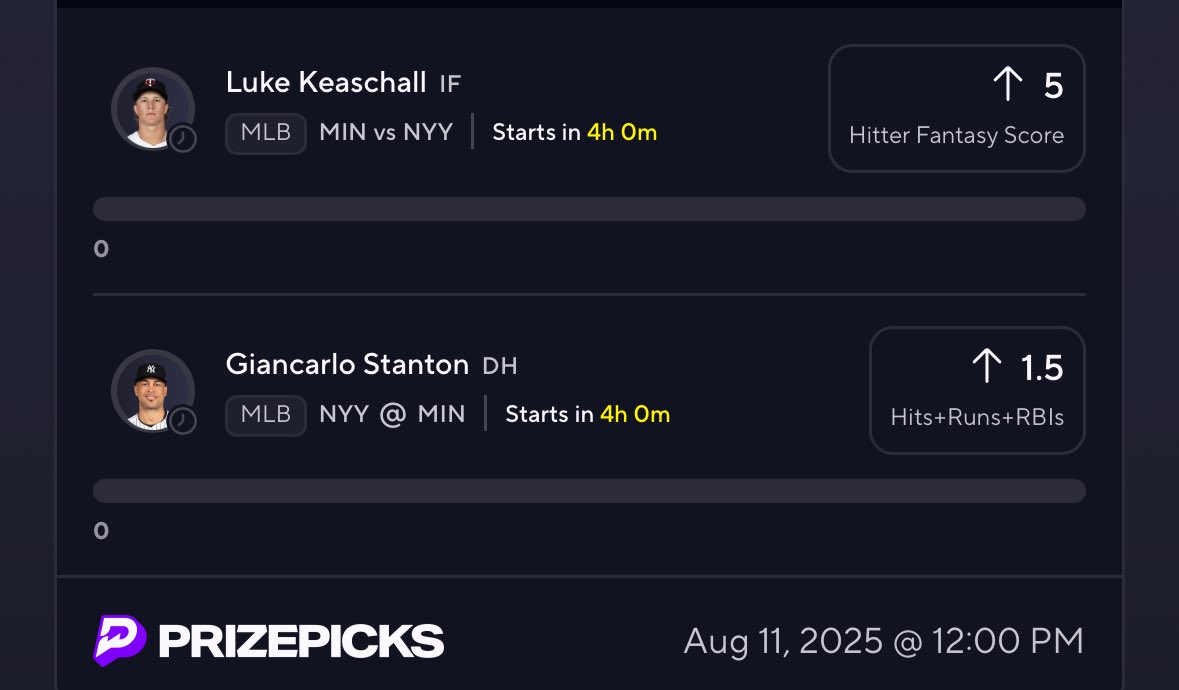 Terrlocks's tweet image. ⚾️ FIRST SLIP OF THE DAY 🔒08/11/2025

Join my discord for more free picks whop.com/terrlocks/?pro…

LIKE AND RT IF YOU WANT MORE ❤️

📊🔬🧠 Ran the data on @propsbotai 
Code “TERRLOCKS” gets you 7-day trial try it 🔗 link.propsbot.ai/1wvKAWQbmRb 

#propsbotai #pick6 #mlb #xpicks…