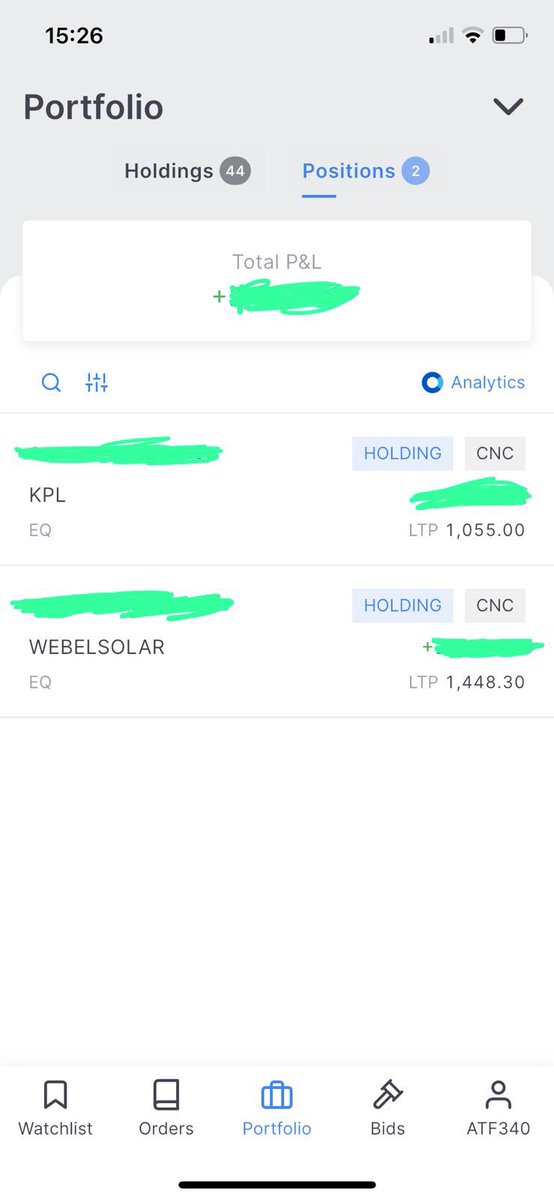 Added some quantity of Kwality Pharma (KPL) and Websol (WEBELSOLAR) today just before the results.

Both reported an excellent set of results 🚀 

KPL looks good for 1200-1300 range in the coming months after some excellent growth YoY 👌 

Websol results were even better than