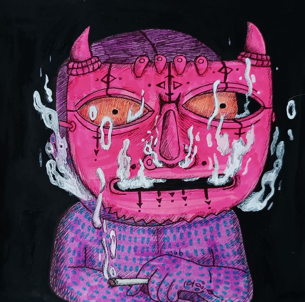 ≡[。。]≡
"Masked Shaman"
Hums in modern tones!
🖇️