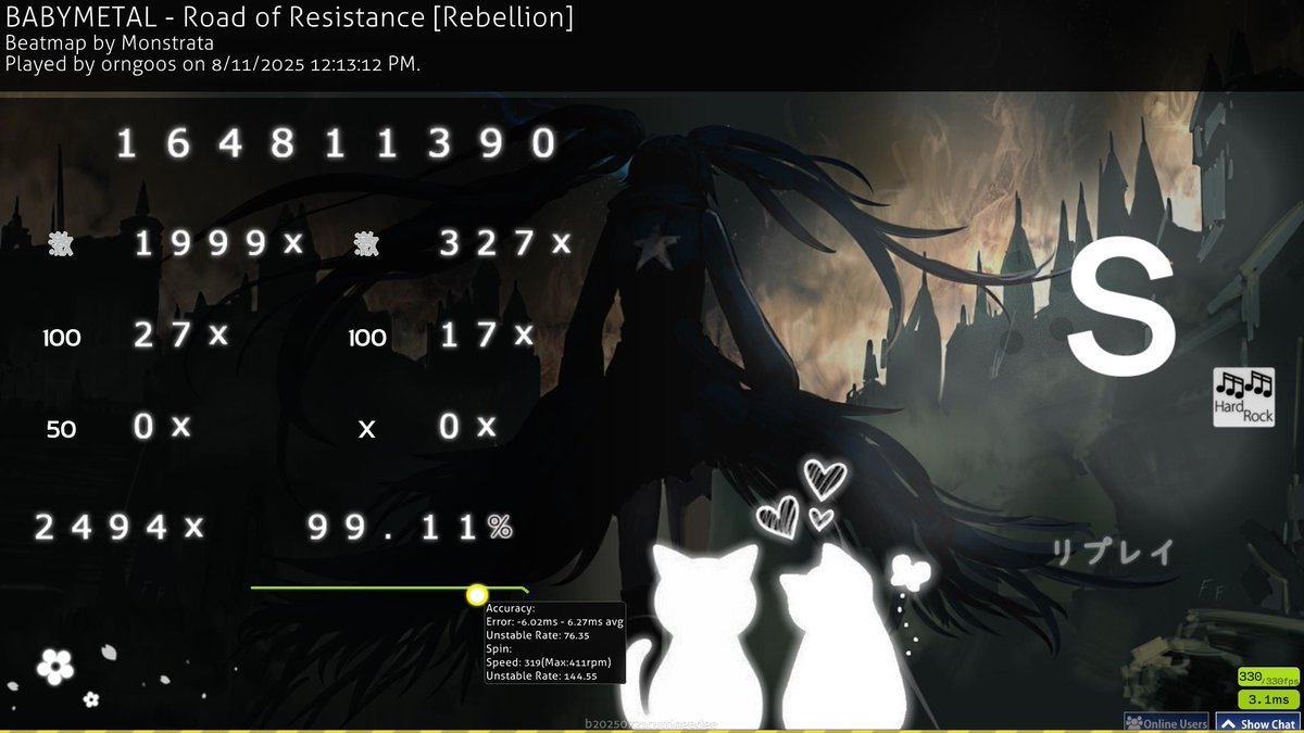 MONSTRATA ROR +HR 905PP AM I THE GOATR OR THE GTOA