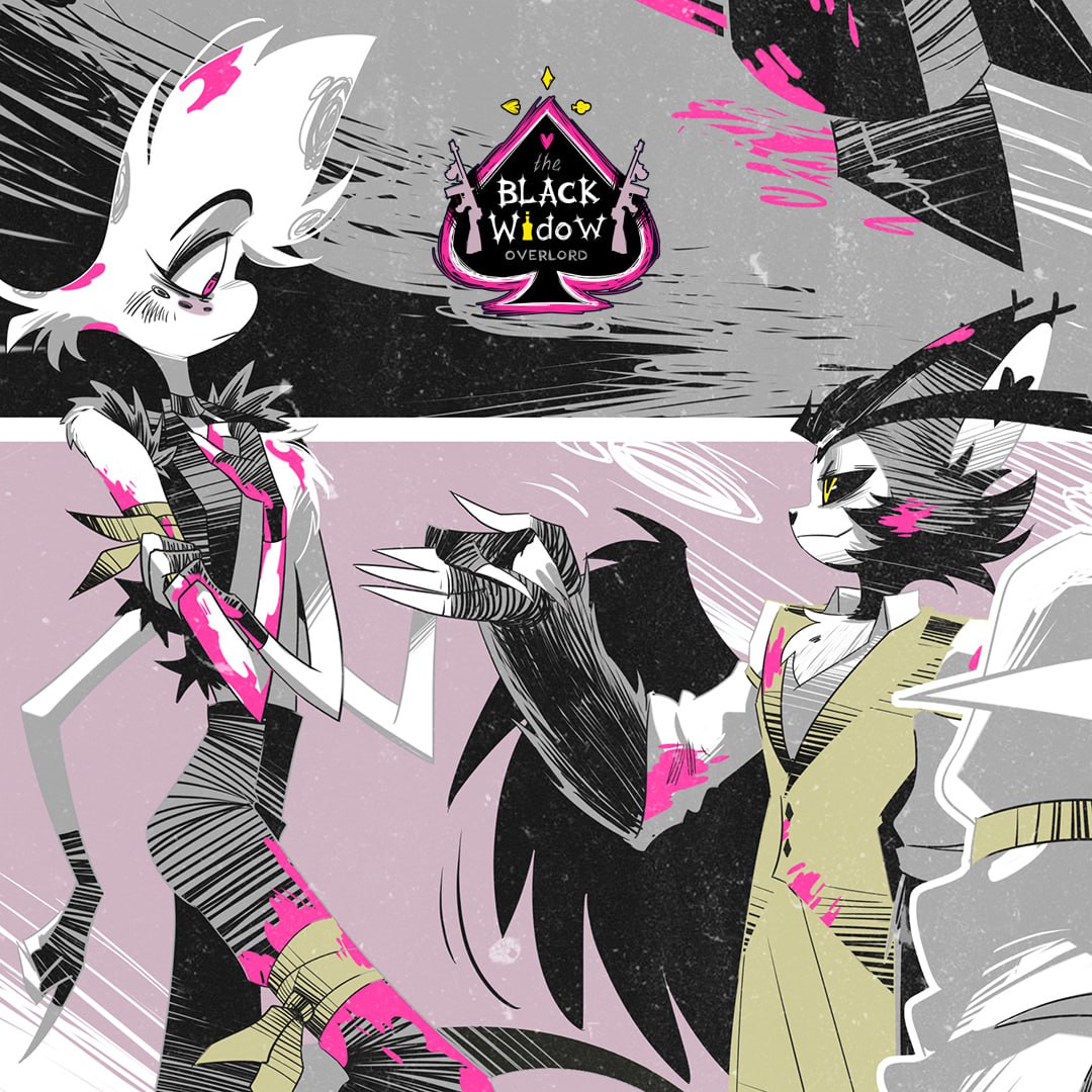 #huskerdust #AngelDust #Husk #blackwidowhuskerdustau