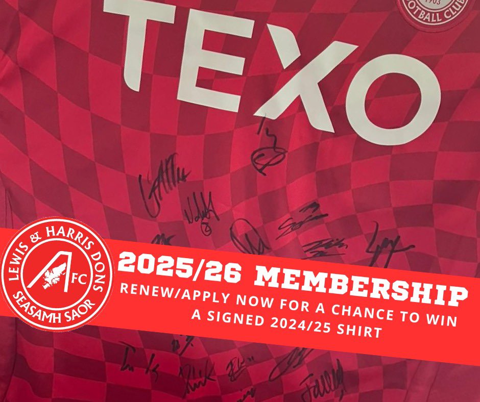 LHDons1's tweet photo. Renew/apply for your membership by the 21st August to be in for a chance to win a signed 24/25 strip 😍❤️ https://t.co/ooh10KwDPG