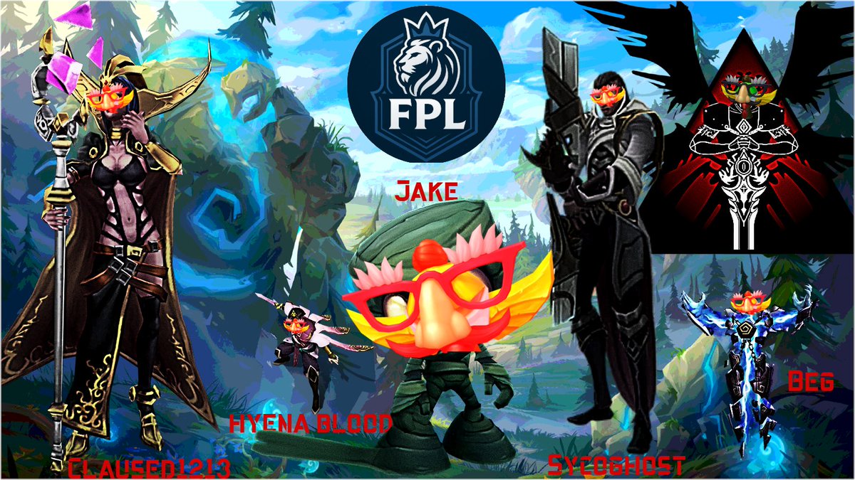 Nothing to see here Definitely Not the FPL Champions.
Week 1 Tonight 8 PM EST vs Legacy Esports