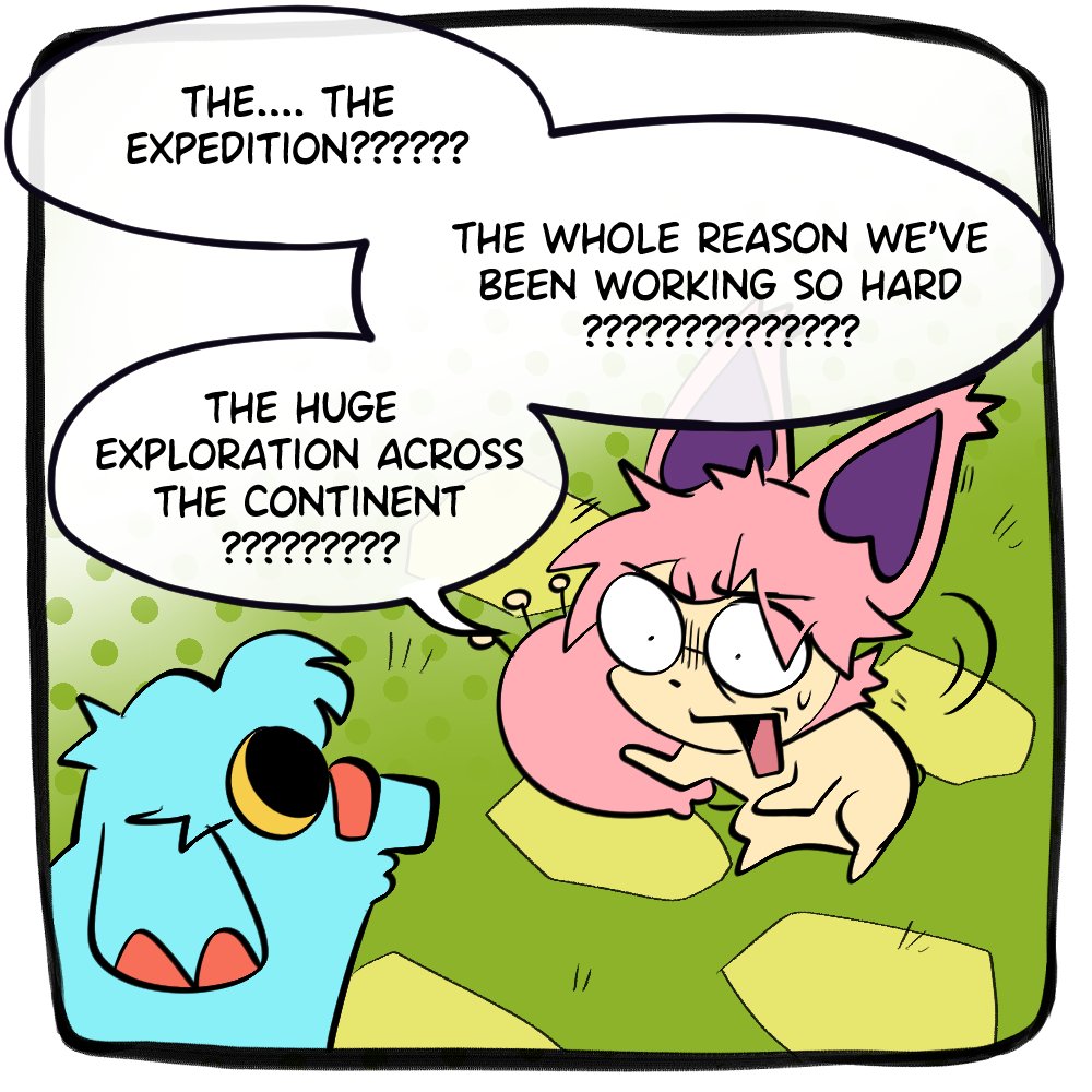 chubledoobles's tweet image. I TOTALLY FORGOT IT WAS MONDAY...... which is oddly fitting for today's comic #teambestfriends #pmd2 #phanpy #skitty