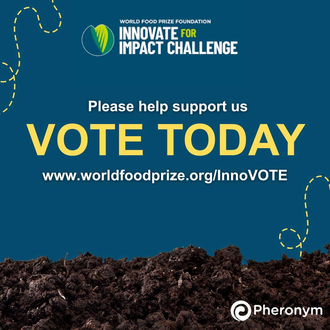 📣VOTE FOR US - FOUR DAYS LEFT 📣 As one of 10 semi-finalists for the inaugural Innovate for Impact Challenge, hosted by World Food Prize Foundation. 🌎 We’re shaping the future of agtech - please help us by VOTING 🔗 worldfoodprize.org/InnoVOTE

#InnoVOTE #Innovate4Impact