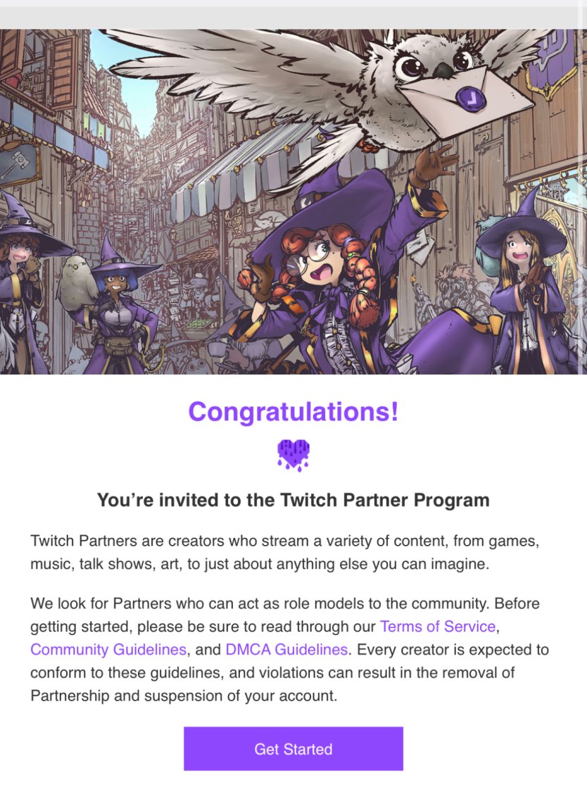 So we did the thing! 🤭

Thank you for all the love and support! I literally could not have done it without you guys! ❤️

Partner Party Stream Soon!