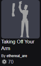 ethereal5669's tweet image. heres a UGC emote i made if it gets enough sales ill make some more #ROBLOX #ROBLOXDev #robloxanimation #RobloxEmotes #robloxugc