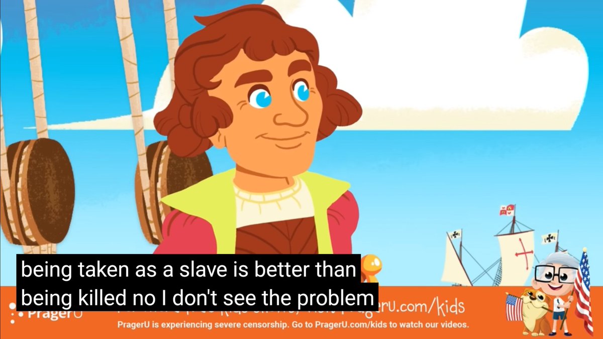 Ballin_Plays's tweet photo. The same conservatives who called PBS "indoctrination" are now peddling PragerU, which is pure right-wing propaganda and misinformation. PragerU has downplayed and even defended slavery more than once, and spreads harmful bigoted ideologies such as Zionism, racism, and homophobia https://t.co/yywOhjR2ys