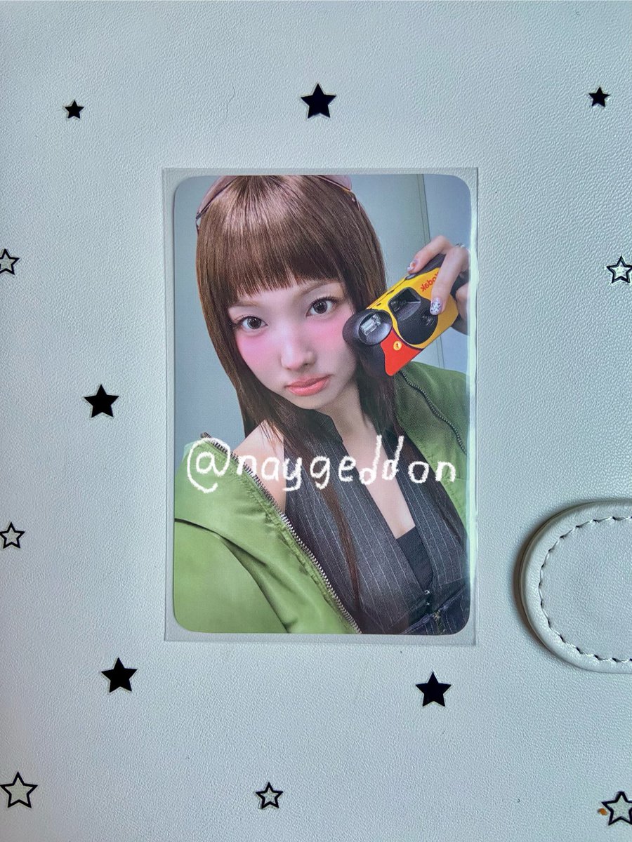 naygeddon's tweet photo. 🛒 VENDO/VENDA POB NAYEON

📓 R$50 com frete incluso 
📦 envio essa semana
💬 fbs no fixado
❕ qualquer duvida é só me chamar!

🔖 nayeon twice photocard strategy pob ld camera https://t.co/Kn2YARqjxC