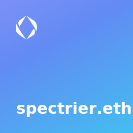 PokemonENS_PC's tweet photo. Gotcha! #spectrier.eth was caught!
0xa1f8...7fc8 used a WETH ball. It's super effective!
bien.eth got 0.085 in WETH on @ensvision!
New @PokemonENS was added to 0xa1f8...7fc8's Pokédex!
#0897 Swift Horse Pokémon
Type: Ghost
Size: 2.0m x 44.5kg https://t.co/872gKmV08P