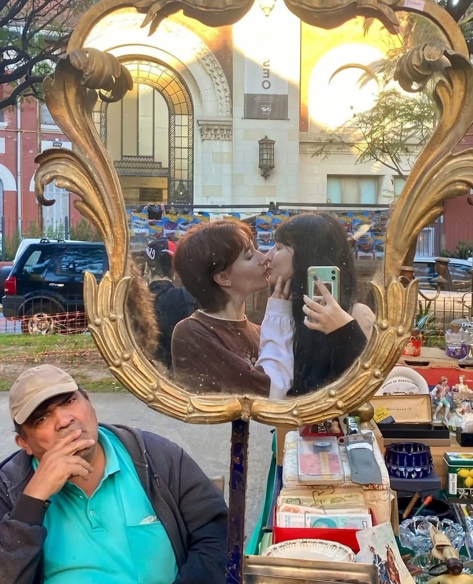 Pero si me van a comprar el espejo o no?