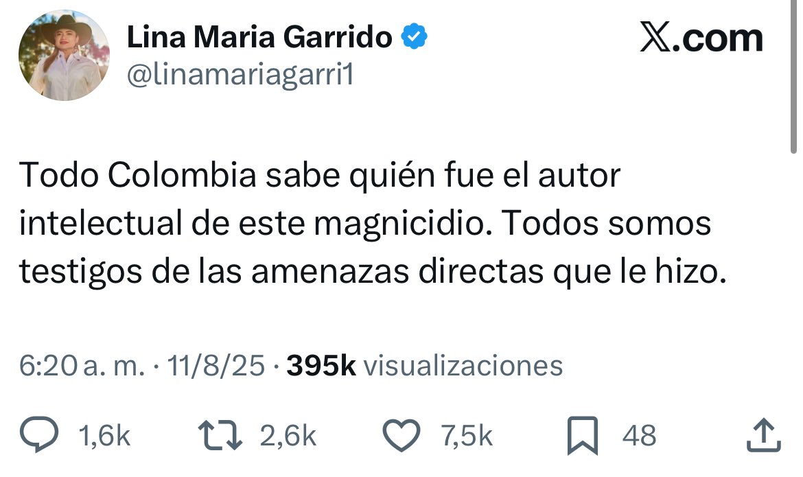 heidy_up's tweet photo. Nos piden que bajemos el tono, que dejemos de hacer aseveraciones. Lo dicen los mismos que se llenan de espuma en la boca para salir a acusar al presidente y a quienes hacemos parte de este proyecto político. Son los mismos que comparten ideas con quienes hablan de “destriparnos” o de “exterminar a esa plaga”. No, no somos lo mismo.

Nosotras nos solidarizamos con sus familias, pedimos que la justicia actúe. Y no, no todos los muertos son buenos. Pero el hecho de no compartir ni una sola coma de lo que fueron, no nos quita la capacidad de solidarizarnos con sus seres queridos. Porque creemos en la vida, en la justicia, y en la dignidad humana, incluso cuando se trate de nuestros adversarios.

En cambio, ellos han hecho política regodeándose con la muerte, promoviendo una lógica de guerra permanente.

Ese supuesto "pacto de unidad nacional" no es otra cosa que un pacto entre las élites, construido en contra de quienes representamos un proyecto distinto. El llamado a moderar el tono no es para ellos; es únicamente para el resto.