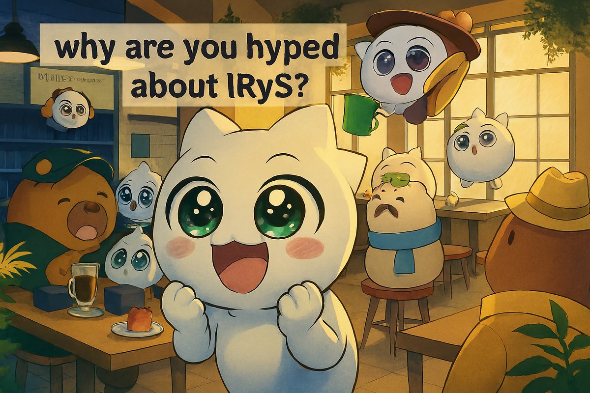 Irys isn’t just another blockchain.
It’s the first programmable datachain where information isn’t just stored, it’s alive, verifiable and composable.
From AI pipelines to live data markets, it’s unlocking an entirely new layer of the internet’s value stack.

Why are you hyped