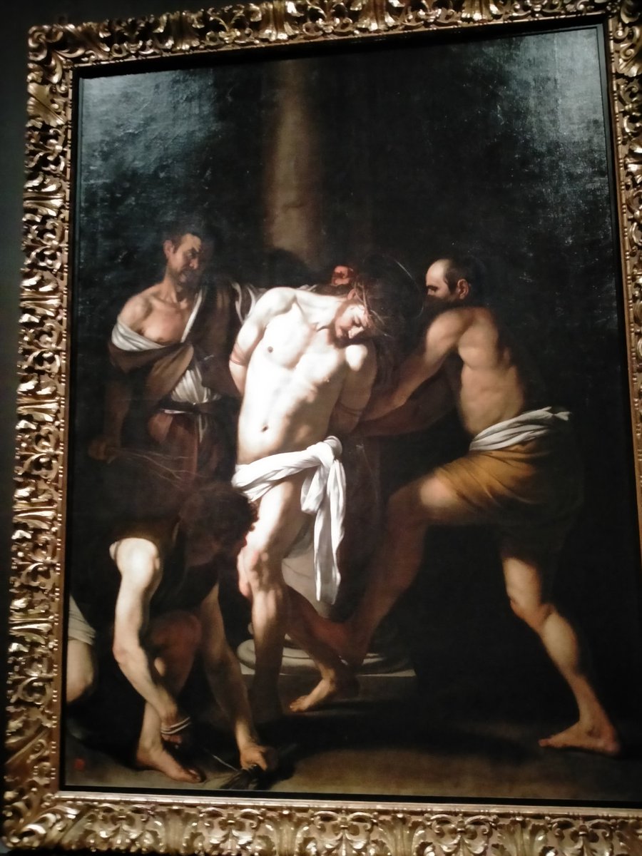RaffaeleFumo's tweet photo. Caravaggio - Flagellazione di Cristo | 1607-1608
#Napoli #Caravaggio #mostre #EventiArte #arte #art https://t.co/tKjHNhRpm8
