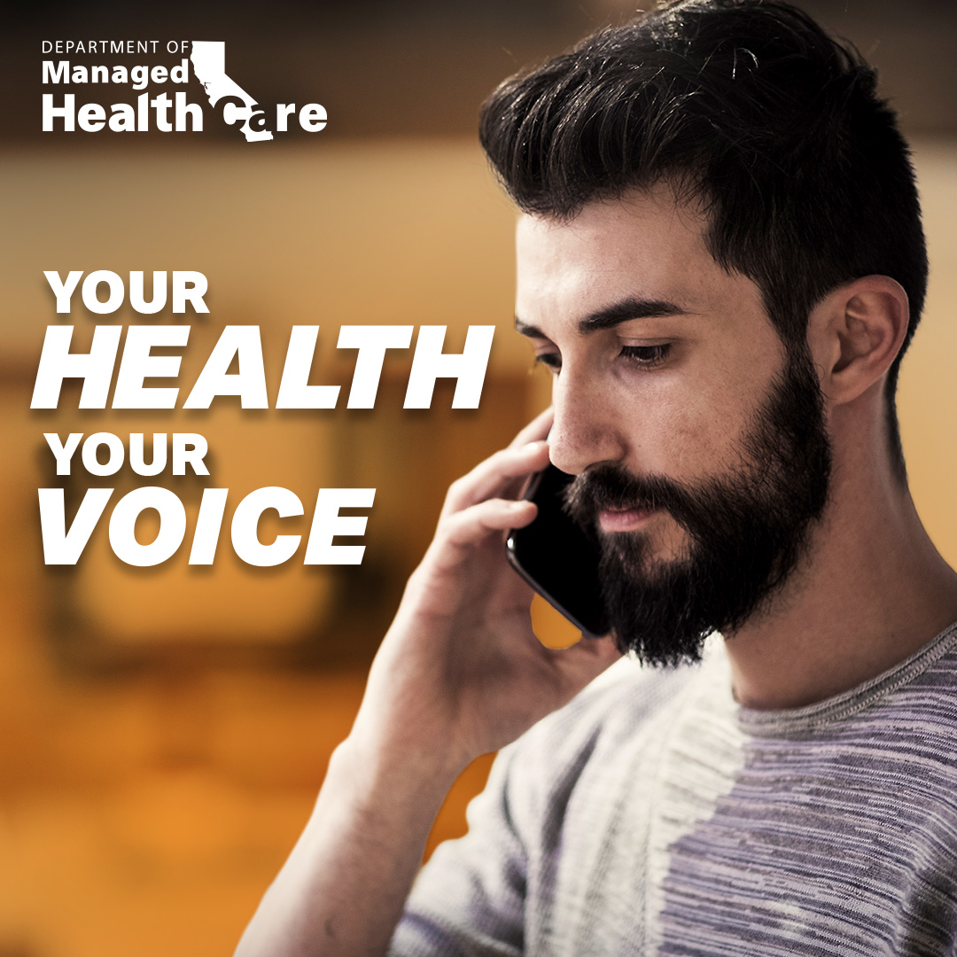 Has your health care plan denied, delayed, or changed your care? You have the right to appeal. The #DMHC Help Center resolves complaints against health care plans. Free help is available in all languages. Go to DMHC.ca.gov