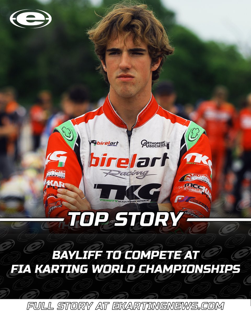 eKartingNews's tweet image. TKG Birelart USA driver Gavin Bayliff to contest @fiakarting KZ2 World Cup in Italy.

ekartingnews.com/2025/08/11/bay…

#FIA #FIAKarting #KZ2 #WorldCup #TKG #BirelartUSA #karting