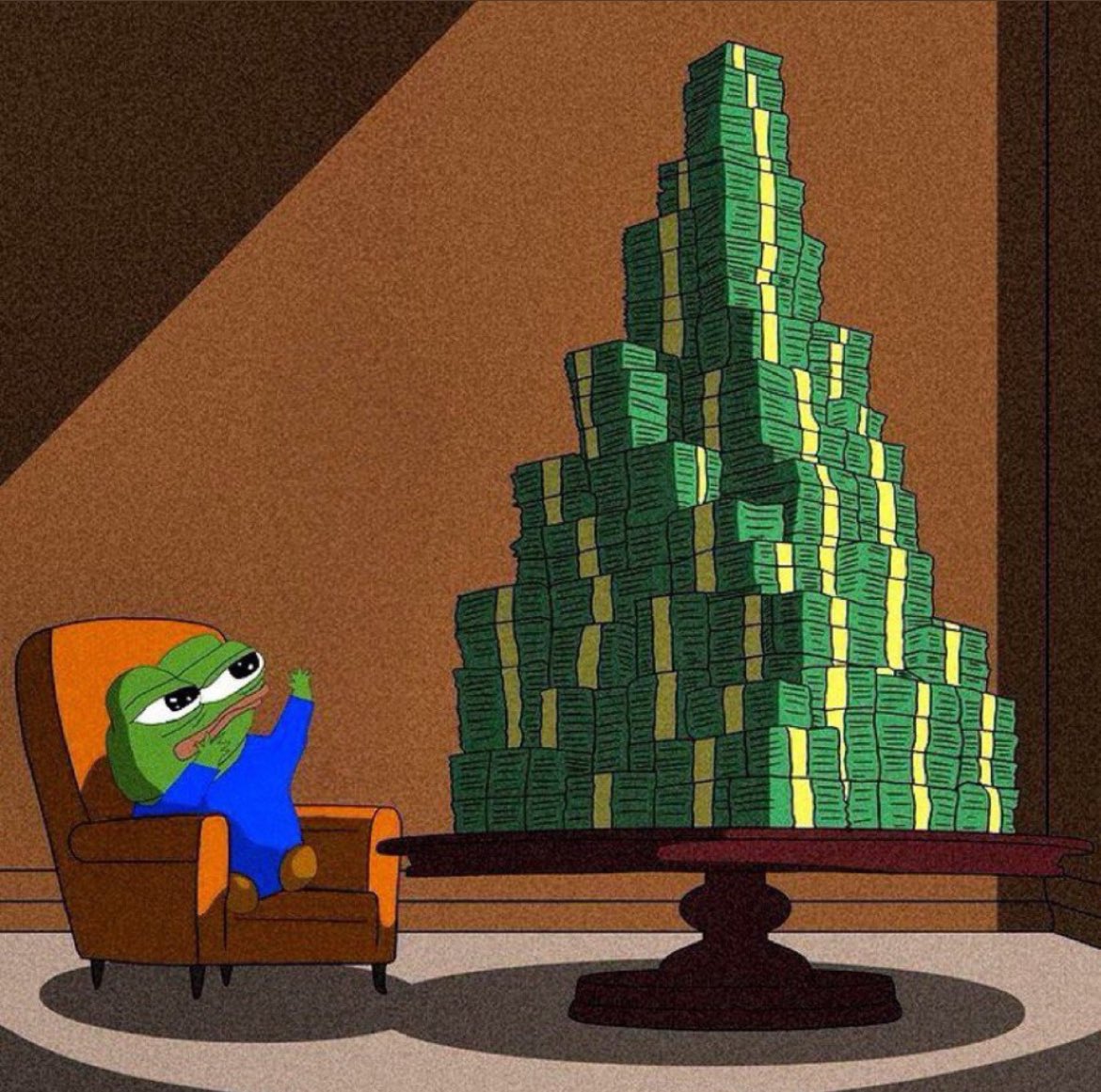 m0ment0_'s tweet photo. Best pepecoin’s holders bought others memecoins like $GME  and push hard them. Many mid holders followed. Has been this good for pepecoin? Idt so. 

I pushed kekec so i cannot judge them but damn bros idk if fbb4 has been so good at this point. Was He? 

Holding and trusting. Let’s see what will happen next. 

I won’t sell my pepecoin for gme, booe, kpops, kek or anything he holds. I bought pepecoin before him, but i don t have so much influence i guess. 

@_pr0m3theus_ i trust you and i ll always do but if we wanna do great in this cycle we must do it now. Make basedai great again. Pepecoin has always been great but now they re linked.