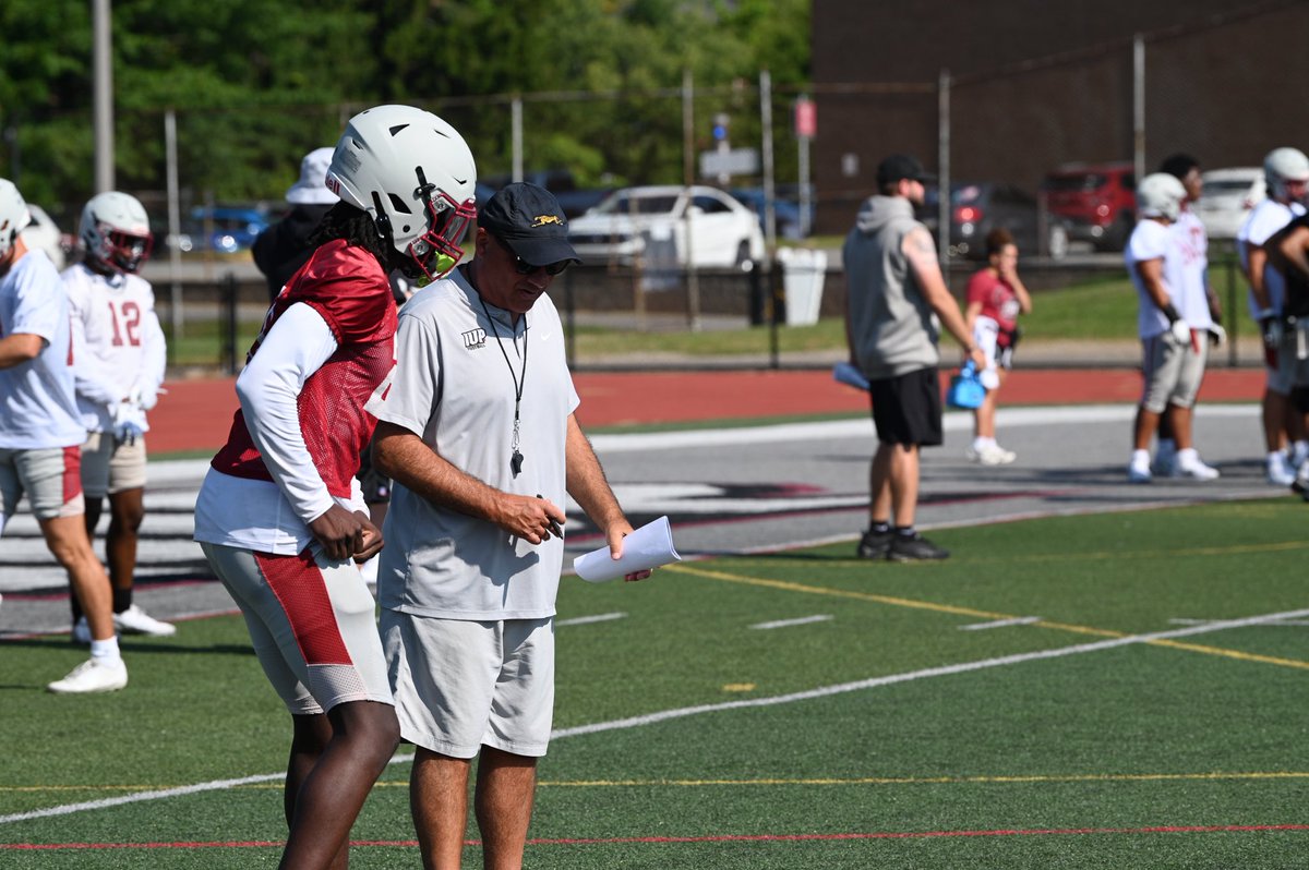 IUPfootball's tweet photo. Practice One ✅

#TalonsUp #ALLIN https://t.co/lMdln0Uzzt