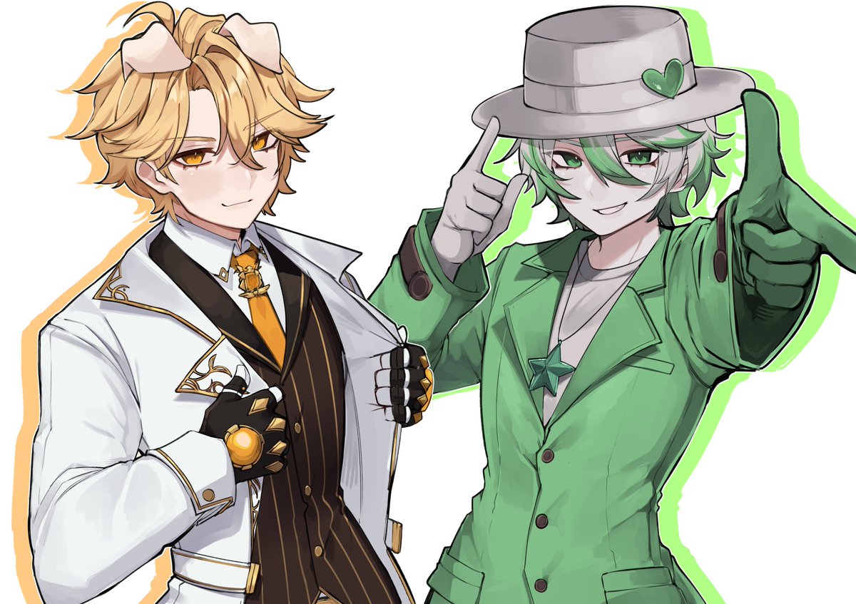 A_a_yr0n🎩💚🌟 (@a_a_yr0n) on Twitter photo It's been a while!
<a href="/SoftTofuNing/">SoftTofuNing 🔥 Piggy Vtuber 🔥</a> and I ready to lock in!
#Aayr0nArt #NingArt It's been a while!
<a href="/SoftTofuNing/">SoftTofuNing 🔥 Piggy Vtuber 🔥</a> and I ready to lock in!
#Aayr0nArt #NingArt