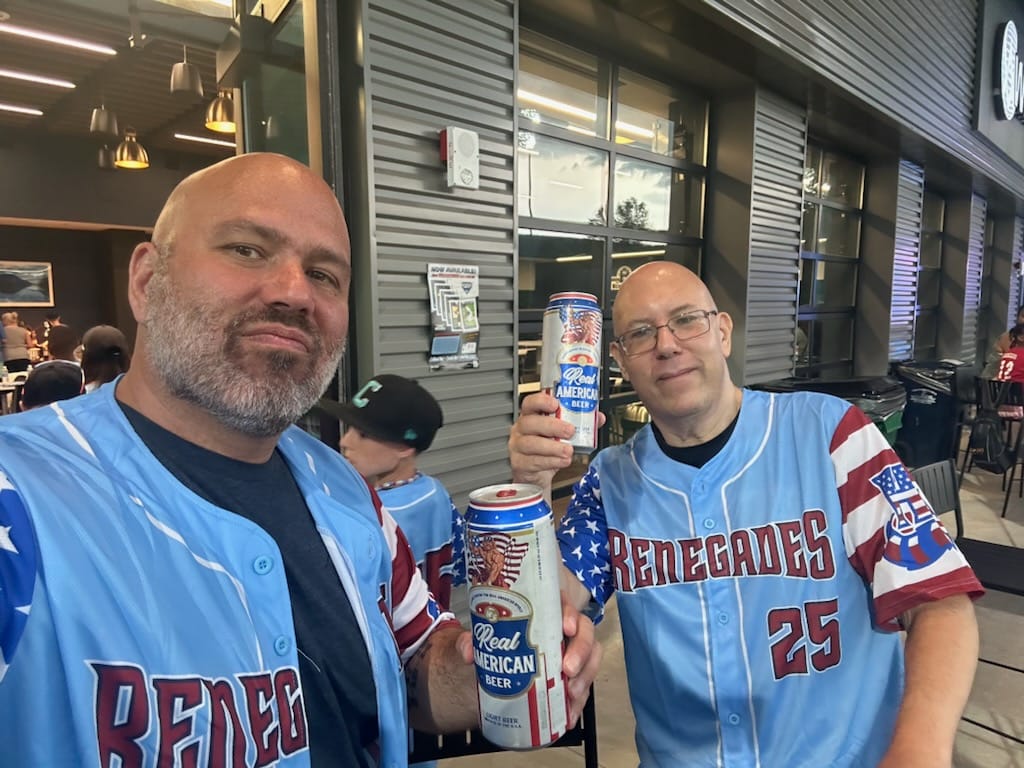 Having a <a href="/realamerbeer/">Real American Beer</a> and celebrating the life of <a href="/HulkHogan/">Hulk Hogan</a> on his 72nd birthday! #HulkHogan #happybirthdayhulkhogan #HulkHoganRIP #hulkamania #HudsonValley #hudsonvalleyrenegades