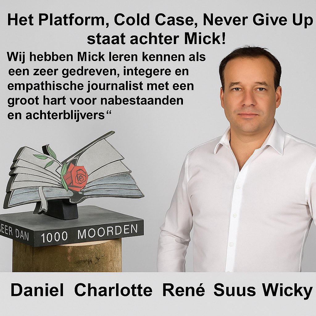 Wij hebben van Cristianne Smit toestemming gekregen om haar verklaring samen met onze verklaring te delen op social media.

<a href="/mickvanwely/">Mick van Wely</a> 
#mickvanwely 

facebook.com/share/p/14R2Cs…