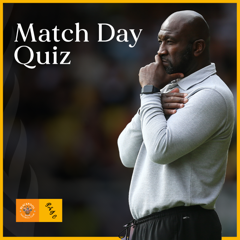 OfficialPVFC's tweet photo. 🤔 Today's match day quiz has arrived... 

Tap to take part and let us know how you get on in the comments ⤵️

#PVFC | #PVFC150