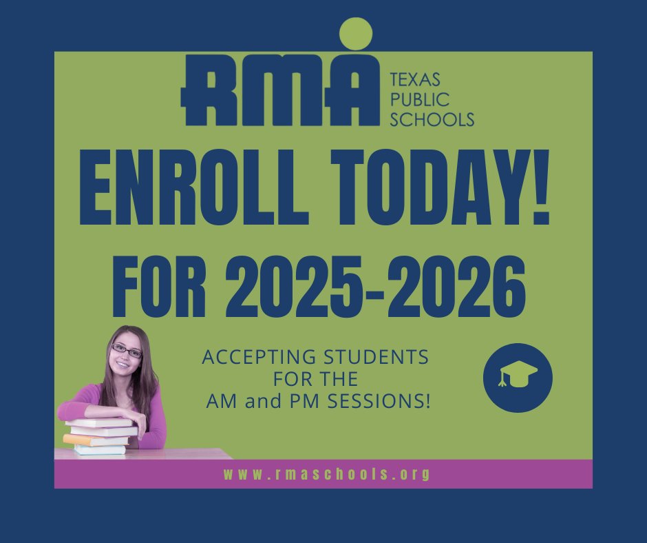 RMAschools's tweet photo. Have you enrolled at RMA for the 2025 - 2026 school year?
It’s not too late to start strong and work toward graduation - on your terms.
📷 Flexible schedules
📷 Supportive teachers
📷 A path to graduation that works for YOU
ENROLL NOW! https://t.co/fXPTAP3xiK... https://t.co/Lk19A37NOo